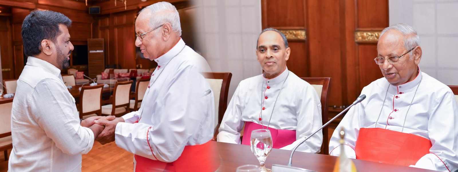 කාදිනල් හිමිපාණන් ජනපති හමුවෙයි